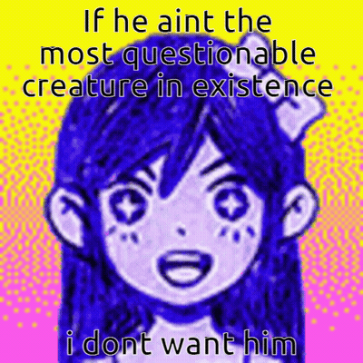 Girl Saying If He Ain't The Most Questionable Creature GIF