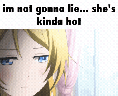 Girl Saying Im Not Gonna Lie She's Kinda Hot GIF