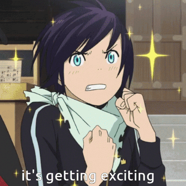 Girl Saying It's Getting Exciting GIF