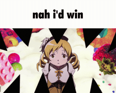 Girl Saying Nah I'd Win GIF