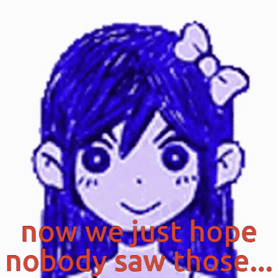 Girl Saying Now We Just Hope Nobody Saw Those GIF