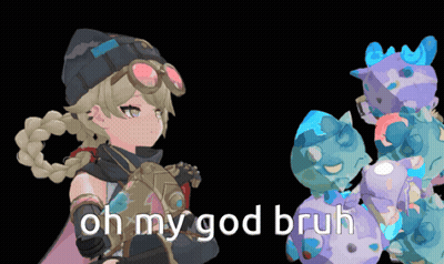 Girl Saying Oh My God Bruh GIF