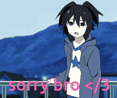 Girl Saying Sorry Bro GIF