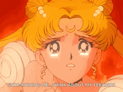Girl Saying Stop Ruining Me Think About My Feelings GIF
