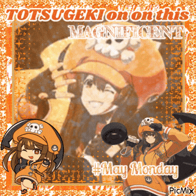 Girl Saying Totsugekion On Magnificent May Monday GIF