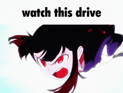 Girl Saying Watch This Drive GIF
