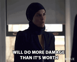 Girl Saying We Are Not Worthy GIF