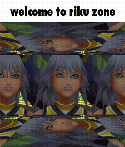 Girl Saying Welcome To Riku Zone GIF