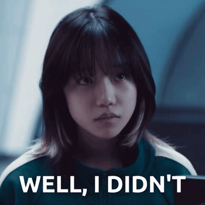 Girl Saying Well I Didn't GIF