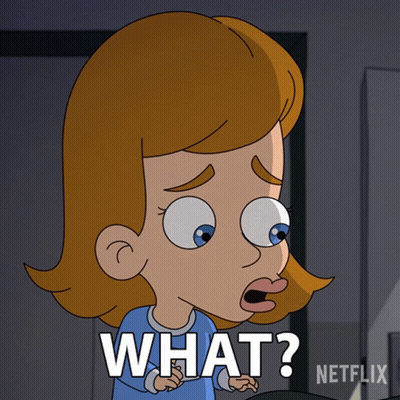 Girl Saying What Netflix GIF