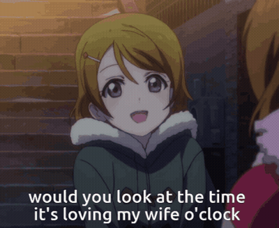 Girl Saying Would You Look At The Time It's Loving My Wife O'Clock GIF