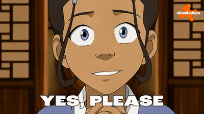 Girl Saying Yes Please GIF