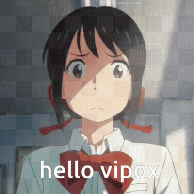 Girl Says Hello Vipox GIF