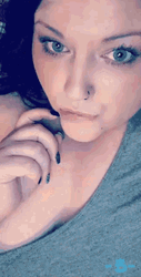 Girl Sensual Finger Bite GIF