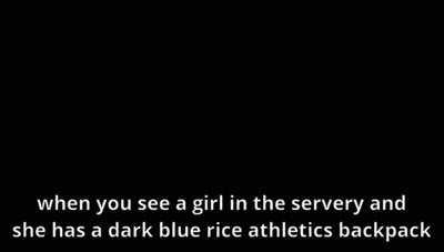 Girl Servery Dark Blue Rice Athletics Backpack GIF