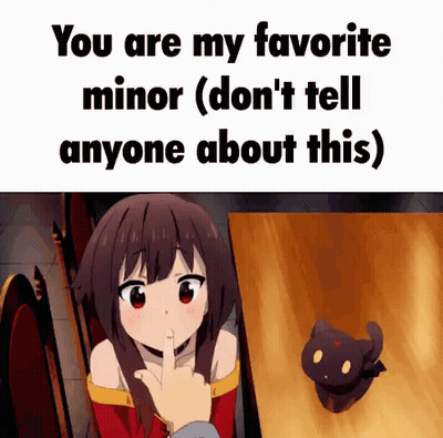 Girl Sitting At Table With Finger On Lips GIF