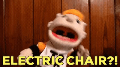 Girl Sitting In Chair Saying The Pazzin Chair GIF