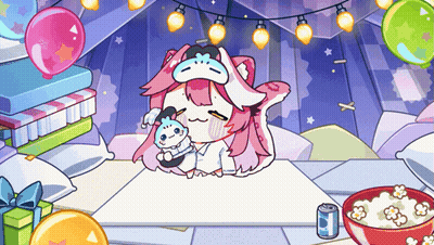 Girl Sleeping In Bed GIF