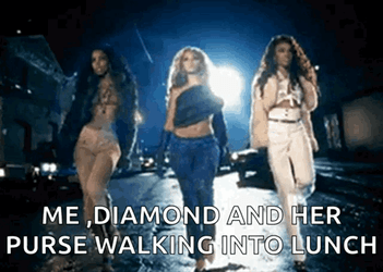 Girl Squad Power Walking GIF