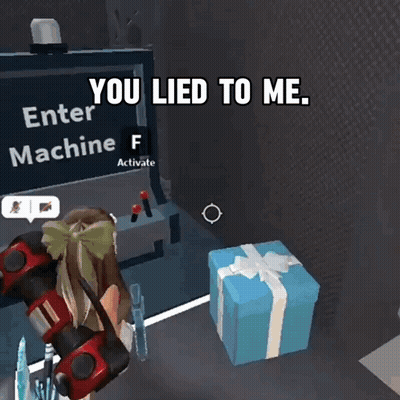 Girl Standing Before You Lied To Me Screen GIF