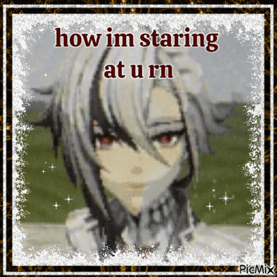 Girl Staring At Urn GIF