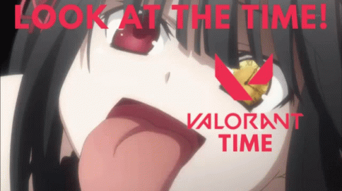 Girl Sticking Tongue Out Look At The Time GIF