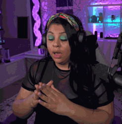 Girl Streamer Confused Face GIF