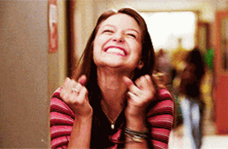 Girl Student Filled With Joy And Excitement GIF