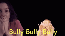 Girl Surrounded By Bully GIF