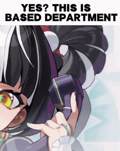 Girl Talking On Phone Yes This Is Based Department GIF
