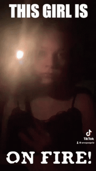 Girl TikTok This Girl Is On Fire GIF