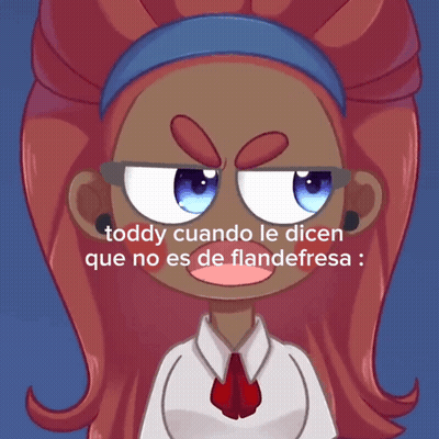 Girl Toddy Cuando Le Dicen Que No Es De Flandefresa GIF