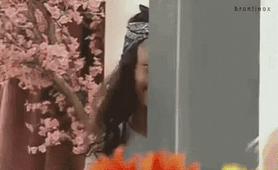 Girl Touching Man's Head With What's Your Obsession With Drinking GIF