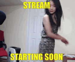 Girl Twirling Starting Soon GIF