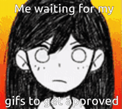 Girl Waiting For GIF Approval GIF