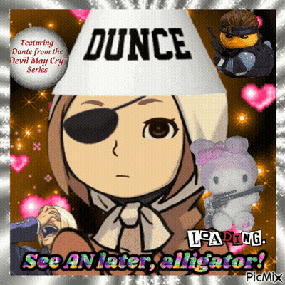 Girl Wearing Dunce Hat GIF