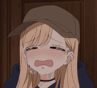 Girl Wearing Hat Crying GIF