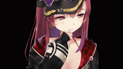 Girl Wearing Hat With Letter A GIF