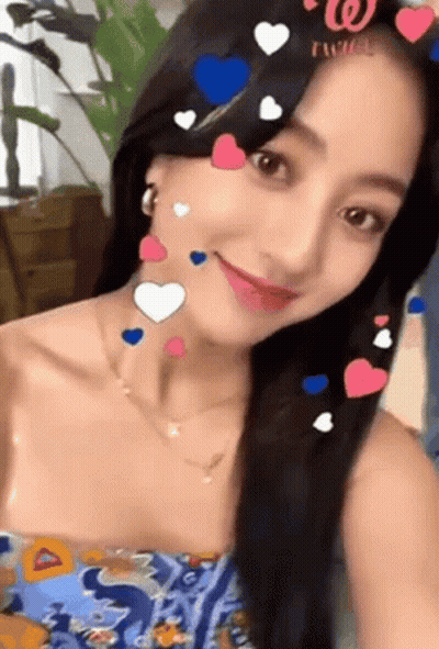 Girl Wearing Hat With Pearls GIF