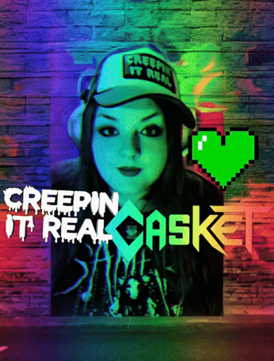 Girl Wearing Headphones And Creepin It Real Hat GIF