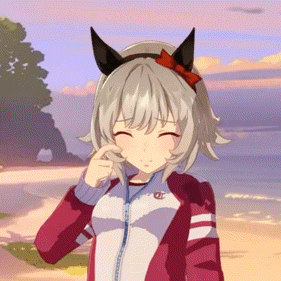Girl Wearing Red And White Jacket With Letter T GIF