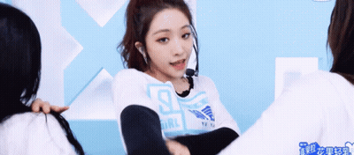 Girl Wearing Shirt Saying Girl GIF