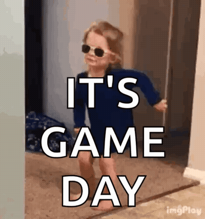 Girl Wearing Sunglasses Saying Game Day GIF
