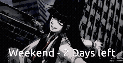 Girl Weekend 2 Days Left GIF
