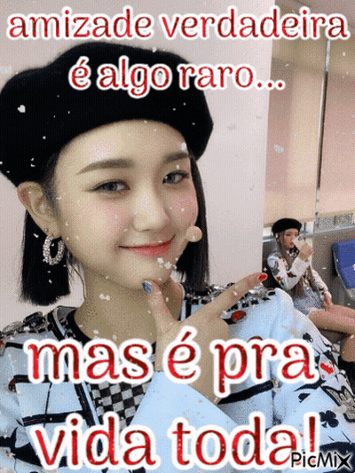 Girl With Amizade Verdadeira GIF
