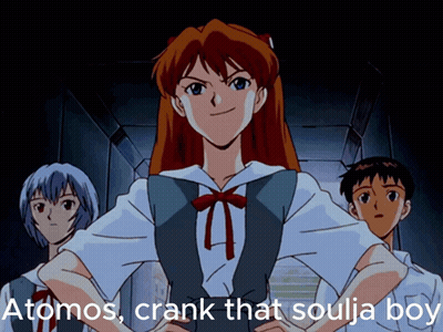 Girl With Atomos Crank That Soulja Boy GIF