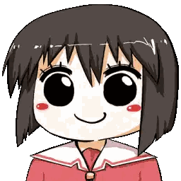 Girl With Big Eyes And Red Shirt Sticker