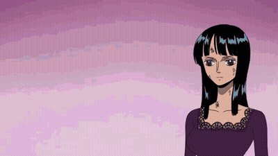 Girl With Black Hair And Purple Shirt GIF