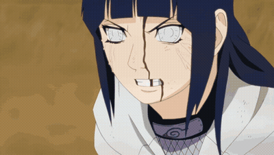 Girl With Bloody Nose And White Eyes GIF