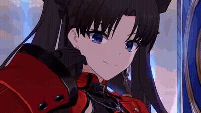 Girl With Blue Eyes And Black Hair GIF